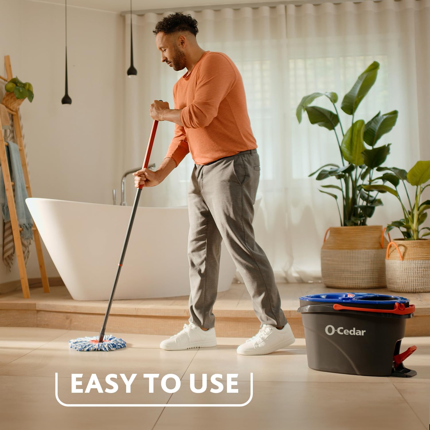 O-Cedar RinseClean Deep Clean Spin Mop Head Replacement