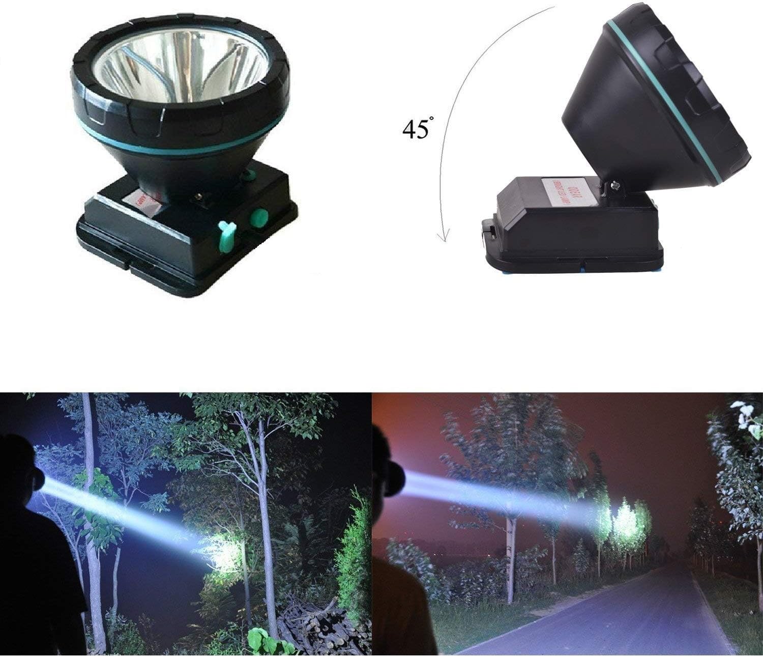 ODEAR Rechargeable LED Headlamp for Hiking