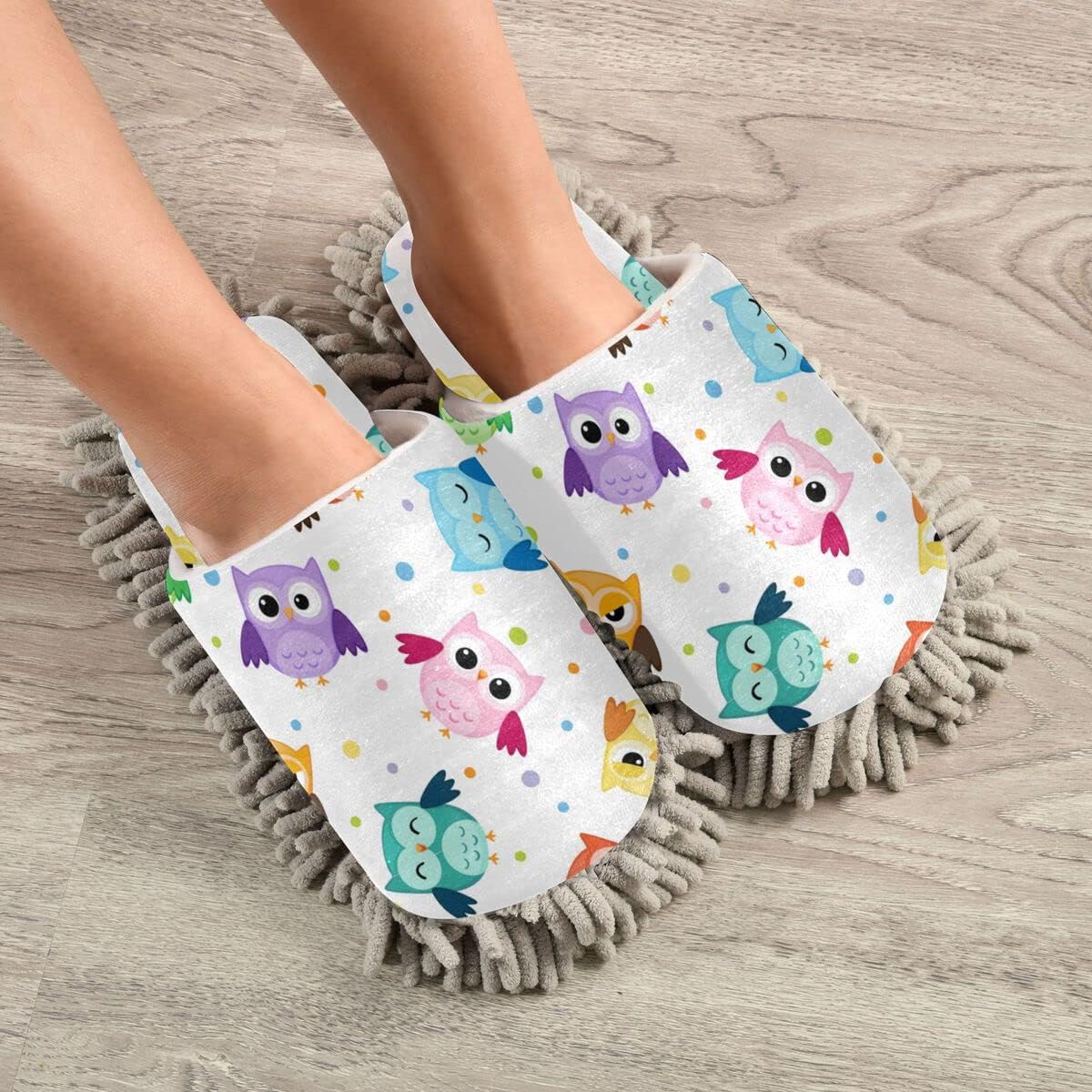 Comfort Convenience Slippers for Easy Floor Cleaning