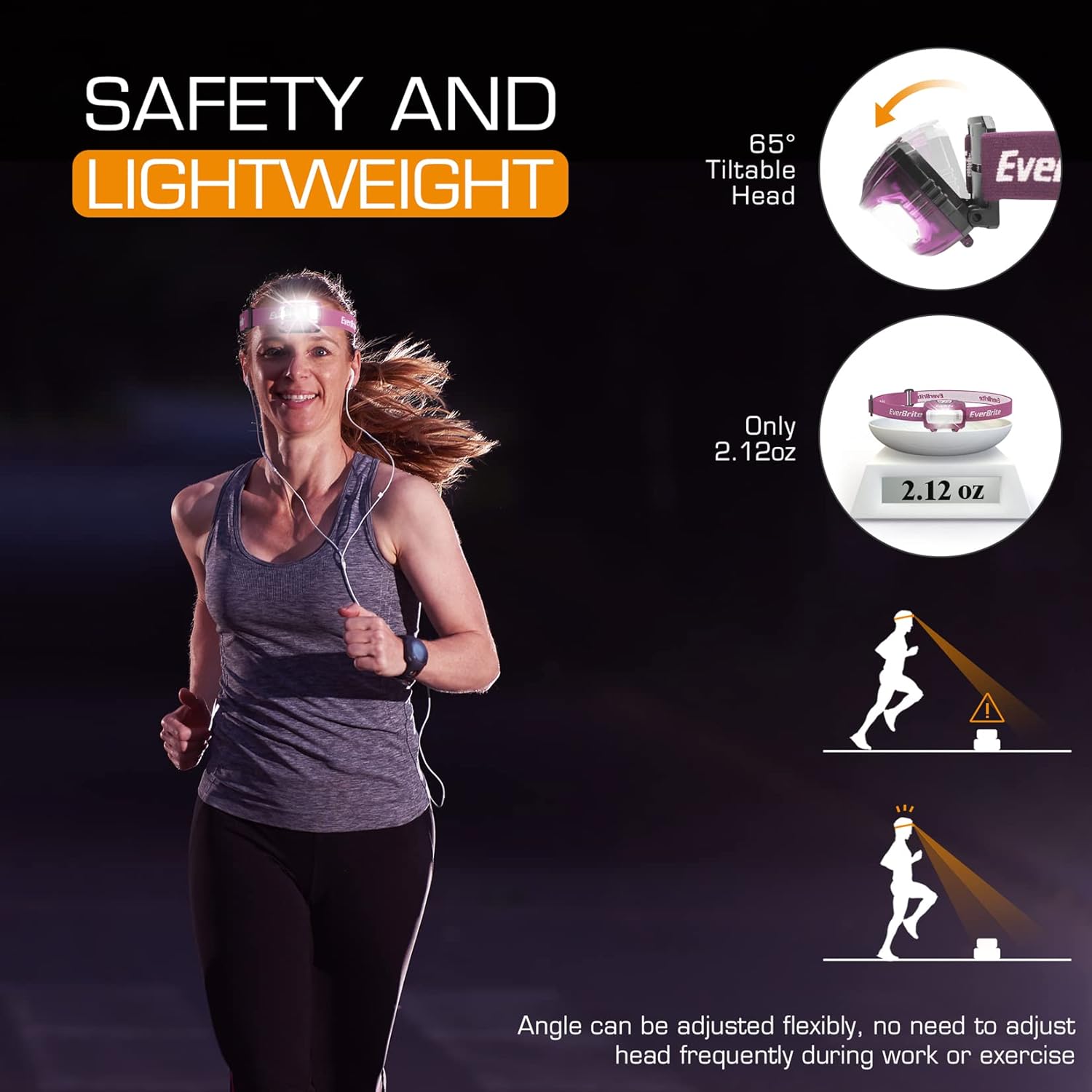 2-in-1 Mini Lantern Headlamp Set