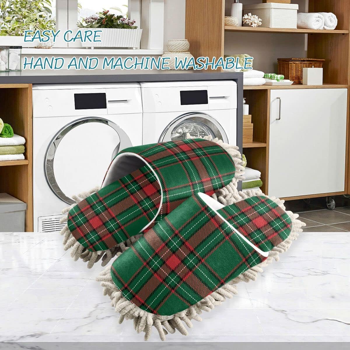 Dominik Tartan Scottish Slippers for Women
