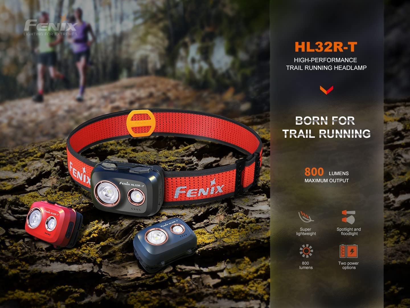 800 Lumen Trail Running Headlamp