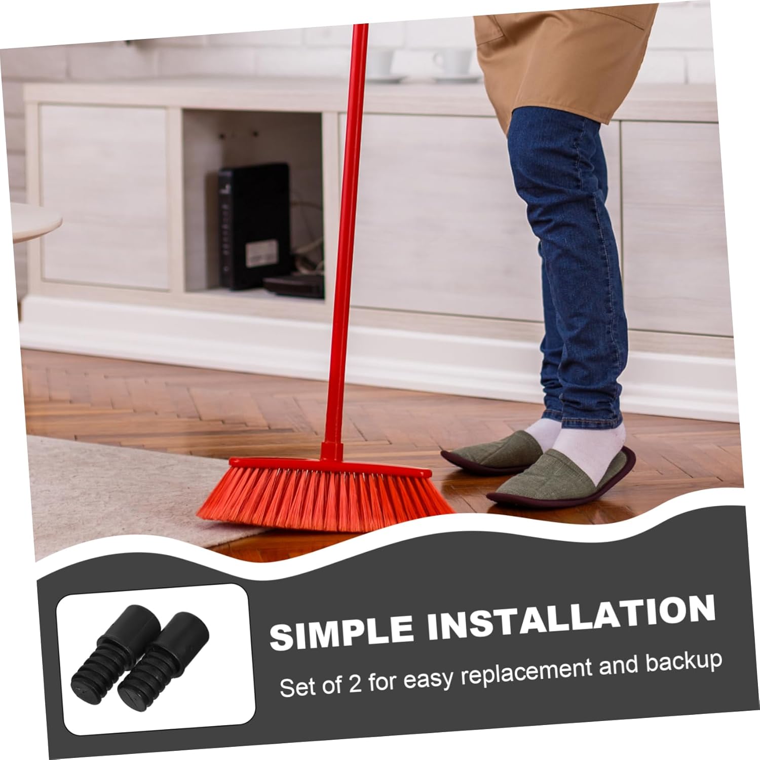 2-Piece Perfect Replacement for Mop Handles
