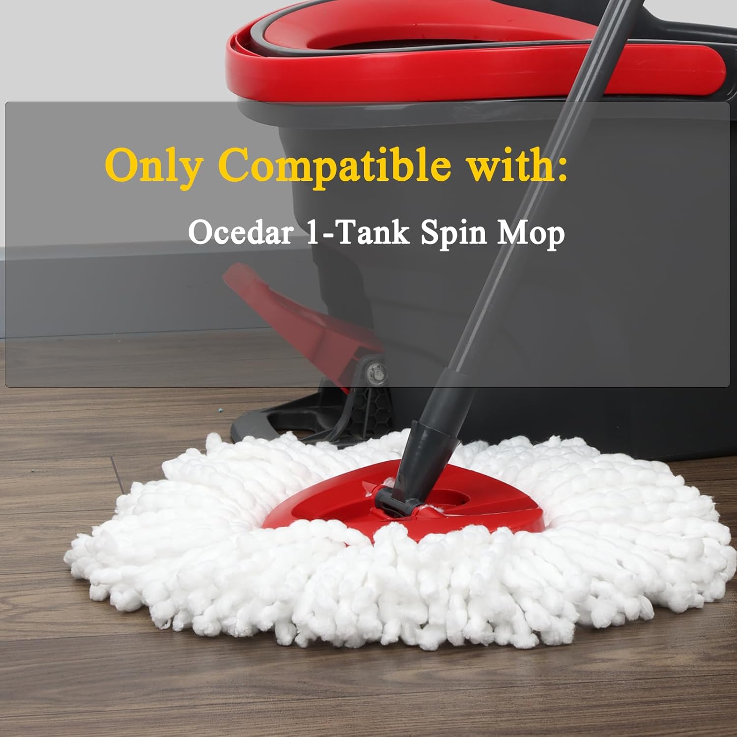 2Pack Spin Mop Replacement Heads - Spin Mop Replacement - Micro fiber Mop Replace