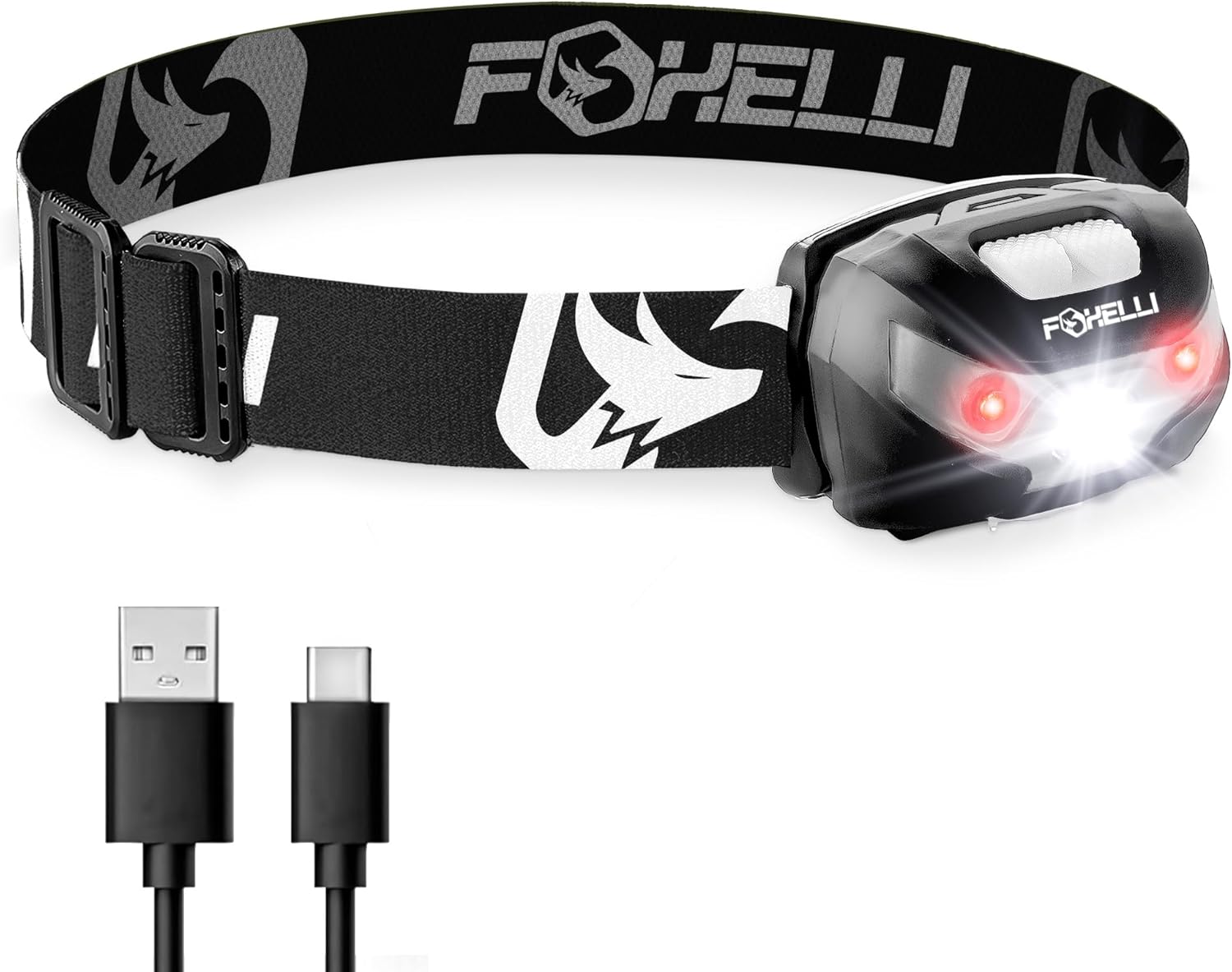 Adjustable LED Headlamp for Running Camping