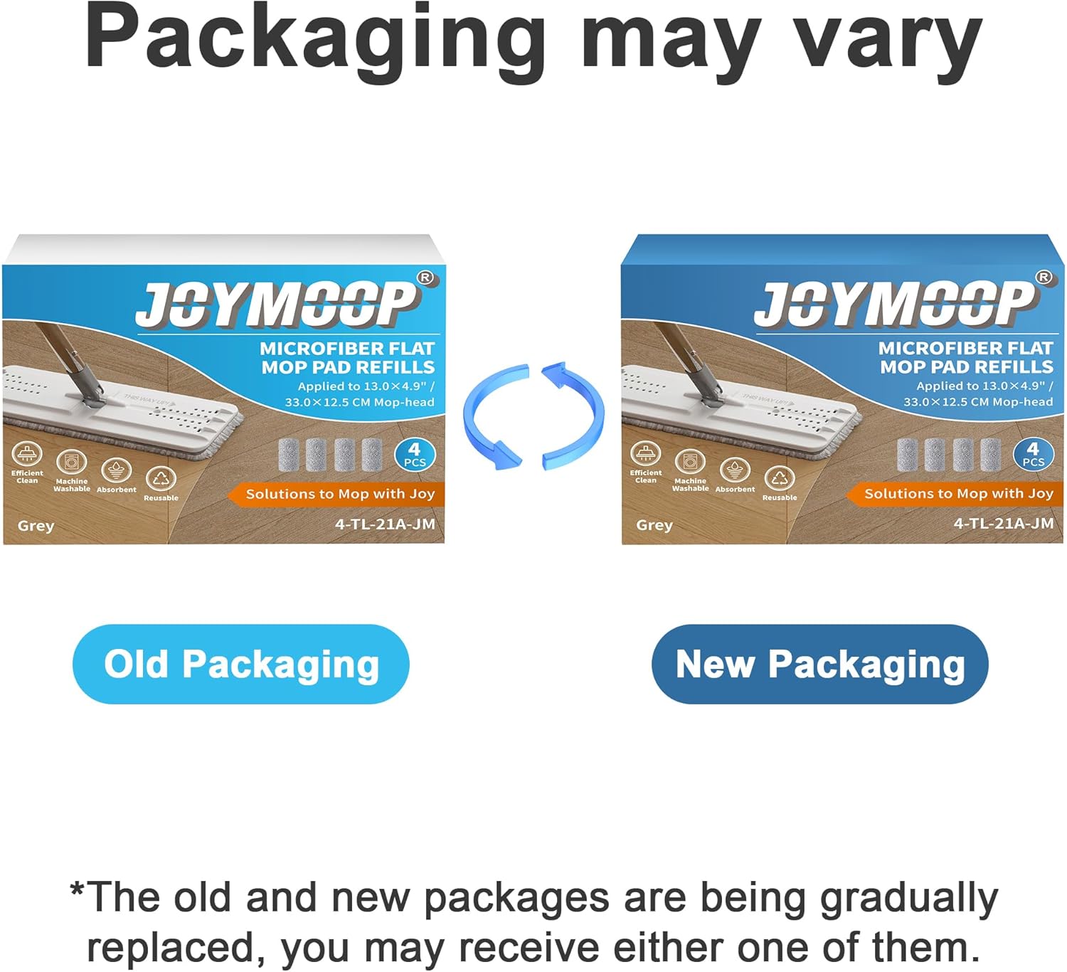 Premium Microfiber Mop Pads for JOYMOOP Mops