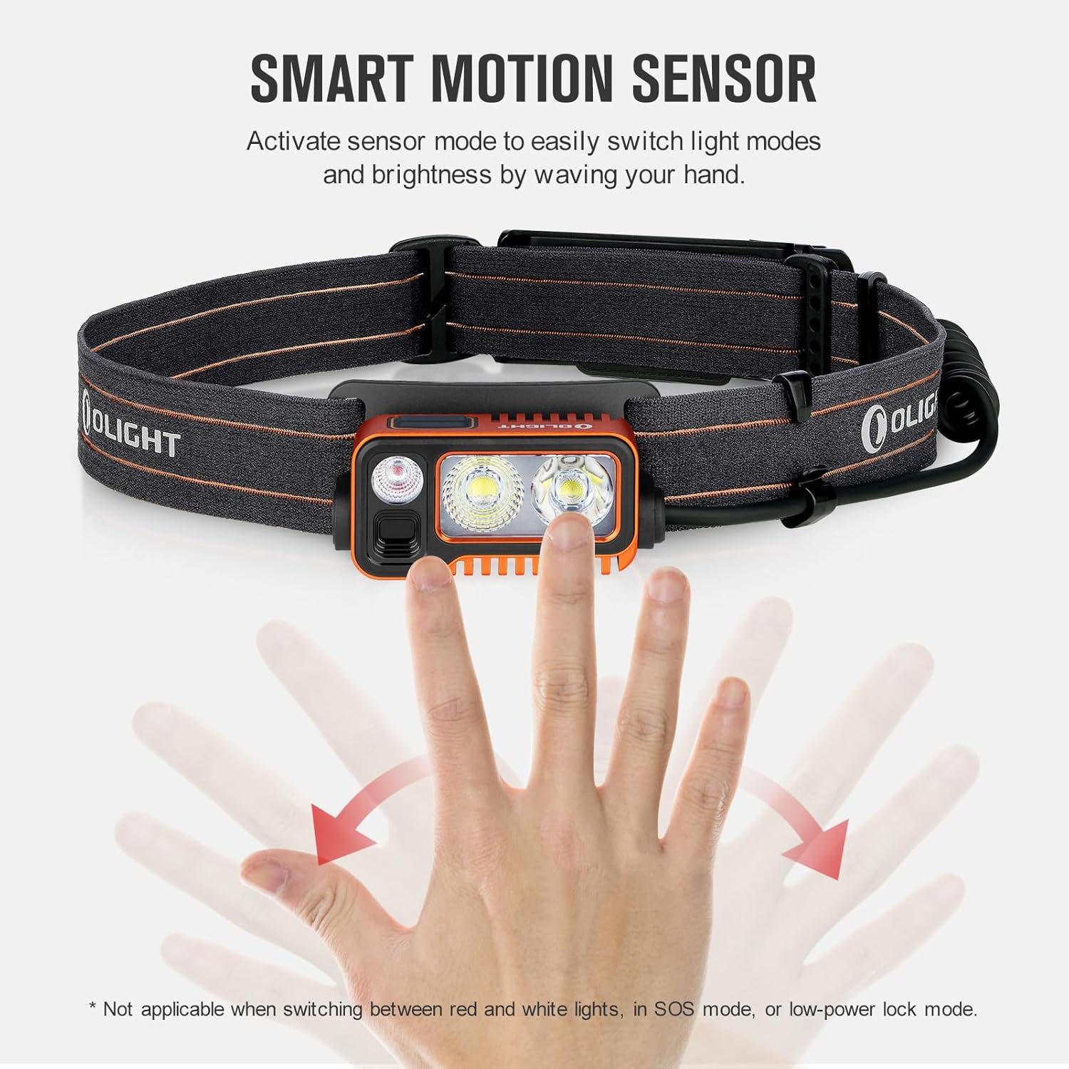 OLIGHT Array 2 Pro 1500 Lumens Headlamp with Red Light Option