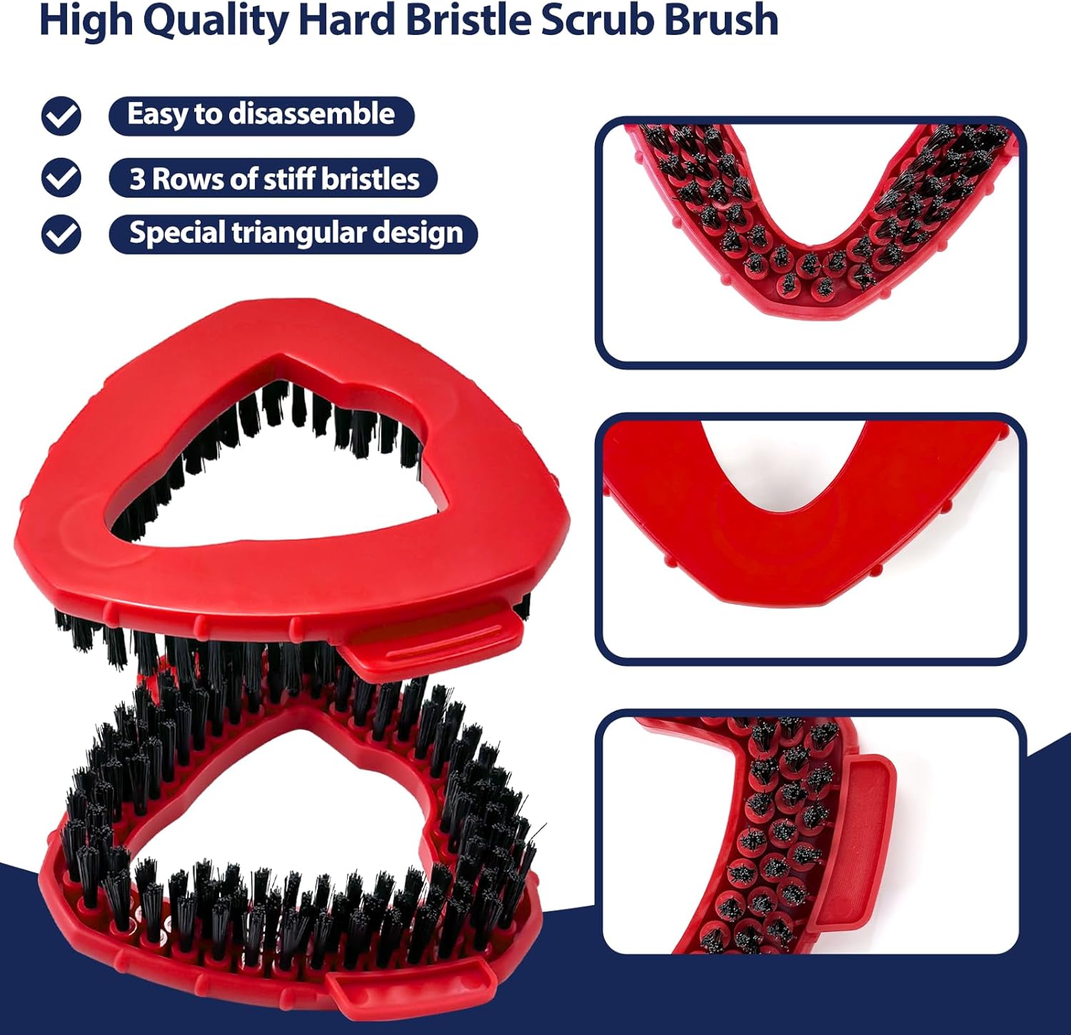 Koolstuffsispin Mop scrub brush head 2 pack