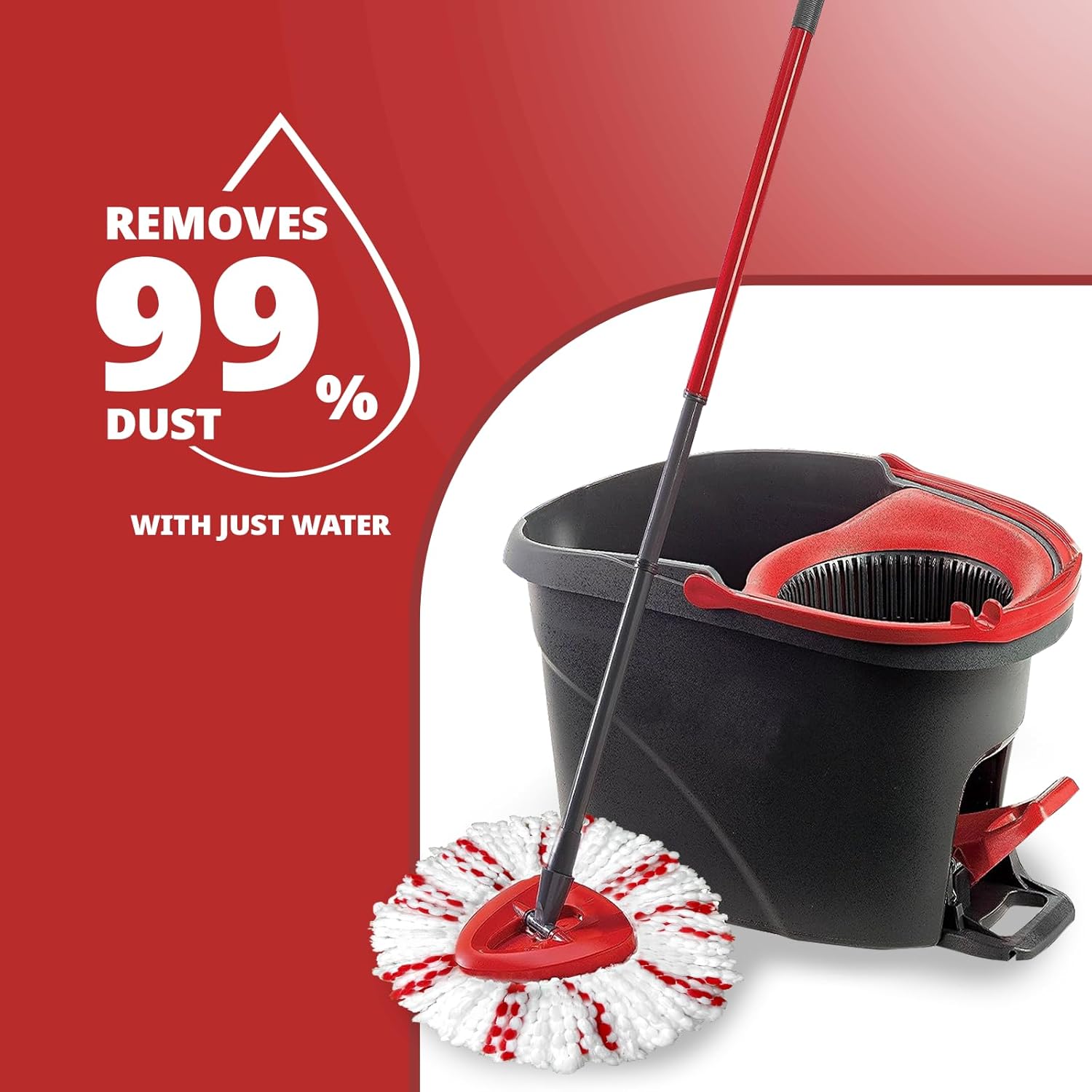 Koolstuffs Spin Mop Heads - 2-Pack with 40 More Power