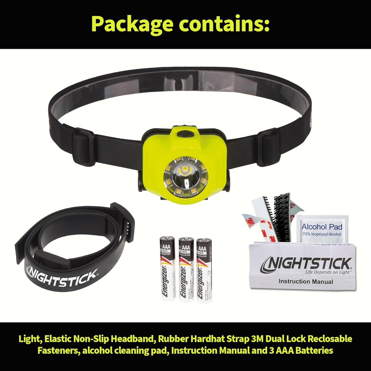 Nightstick XPP-5453G The ultimate Dual-Light Headlamp for Hiking and camping