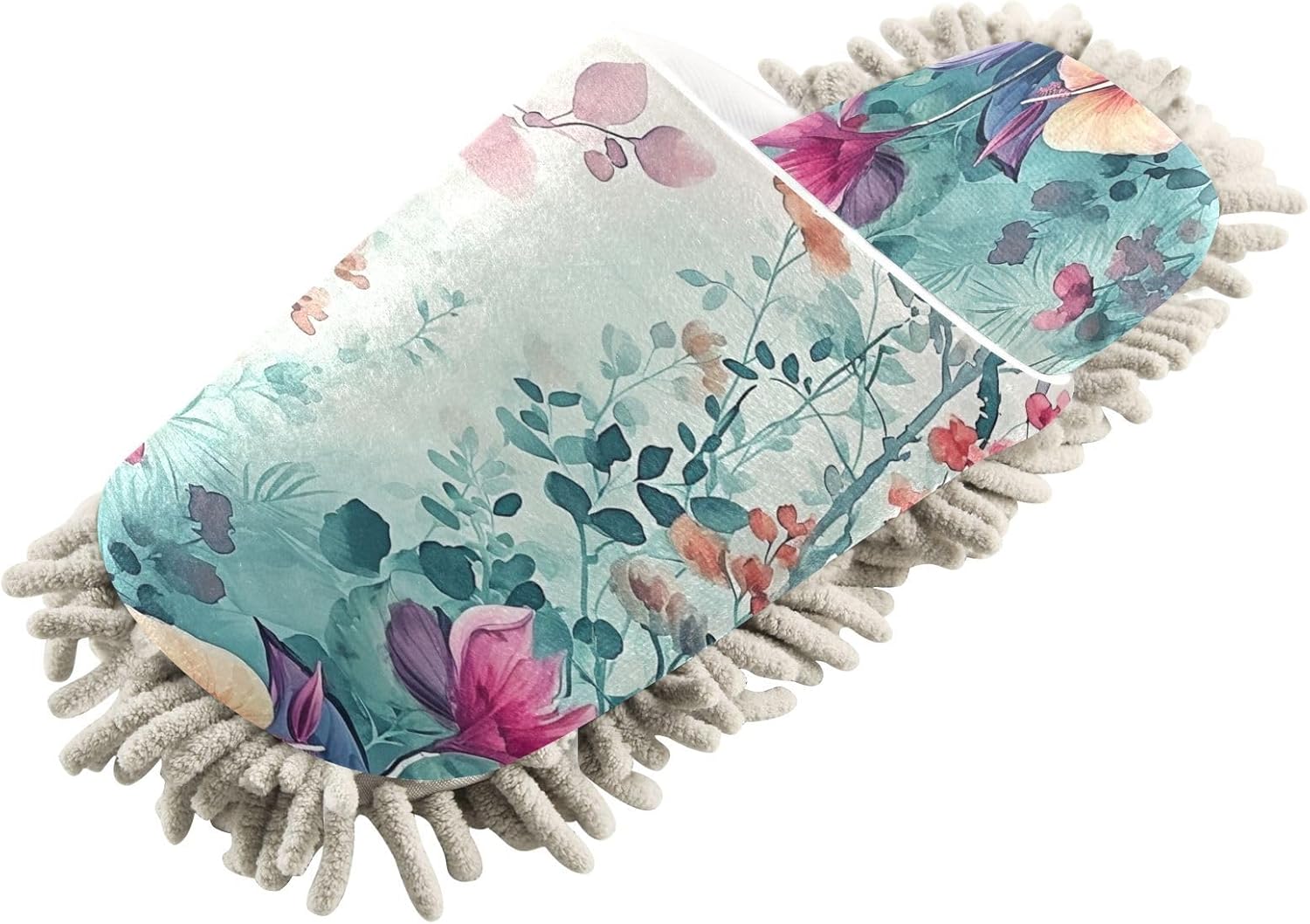 Watercolor Flower Kitchen Cleaning Slippers