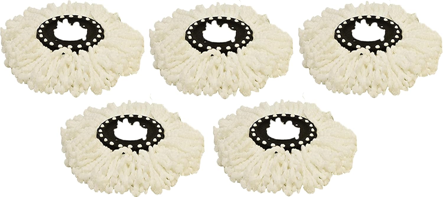 Replacement Microfiber Mop Heads Set of 5