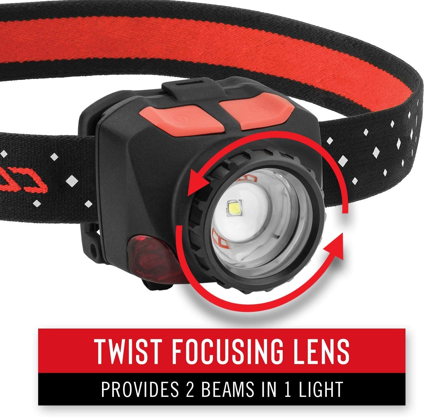 Coast FL84 Dual Color 575 Lumen Headlamp Set