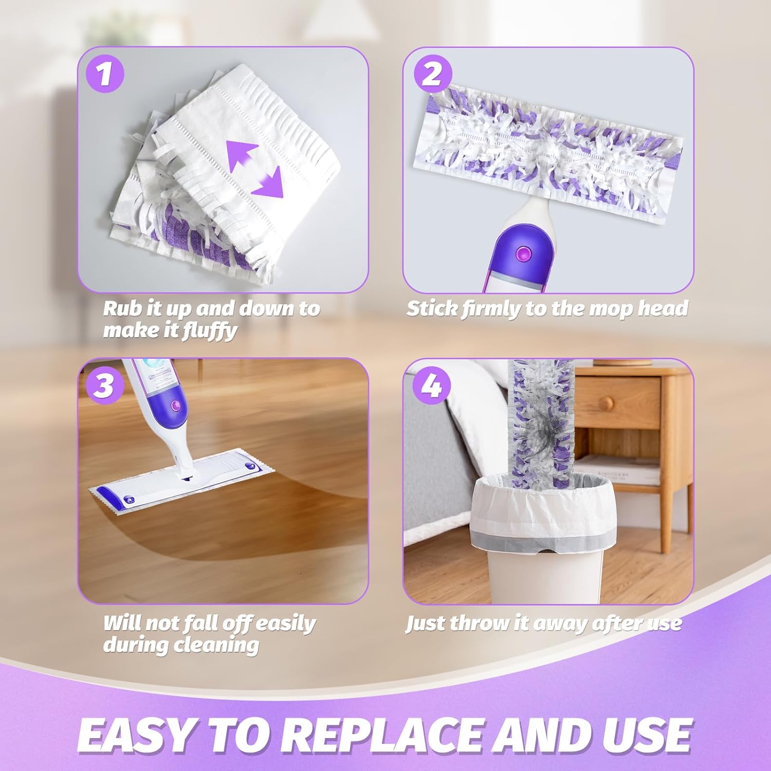 Perfect Fit PowerMop Multi-Surface Mopping Pad Refills 10-Pack