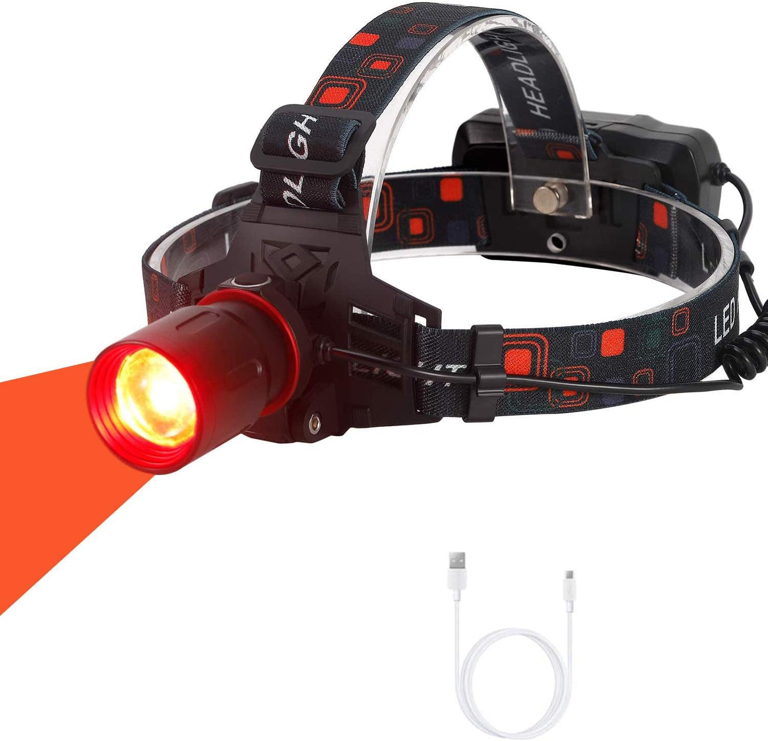 WINDFIRE Red Light Headlamp