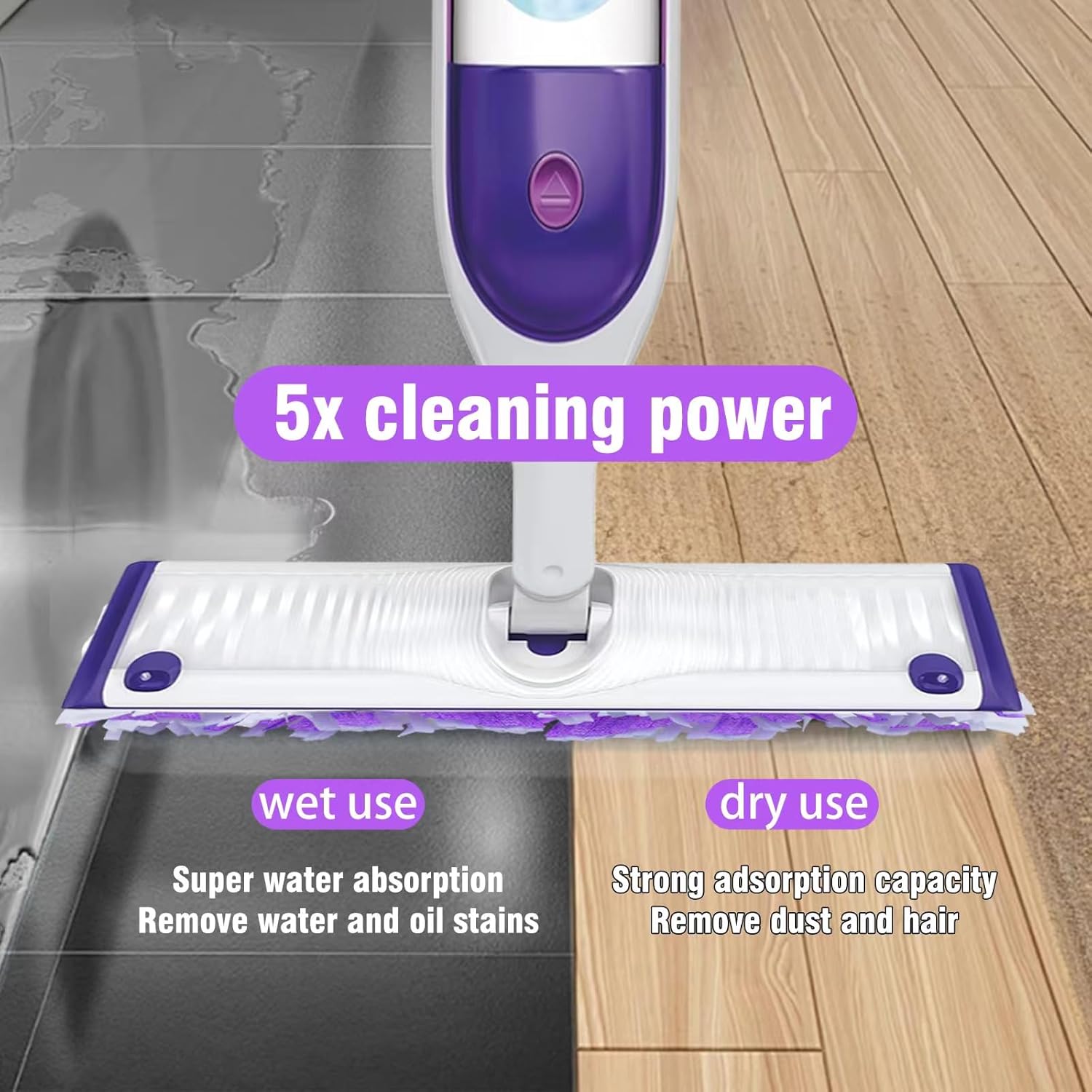 20 Count Disposable PowerMop Pads for Multi-Surface Wood Floors