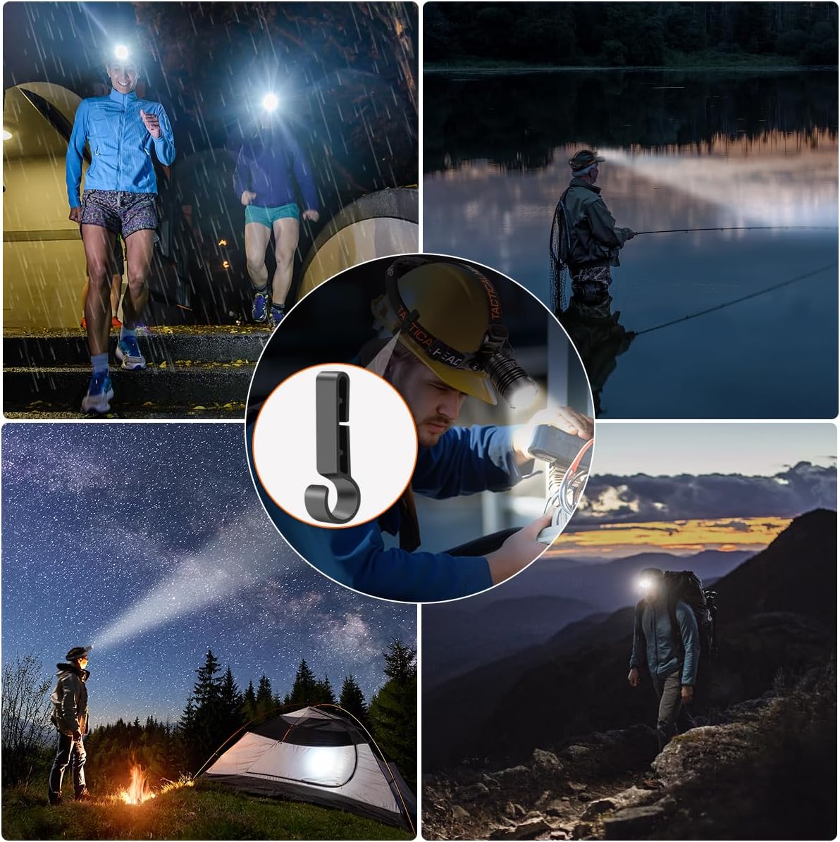 Rechargeable 2-Pack Headlamp