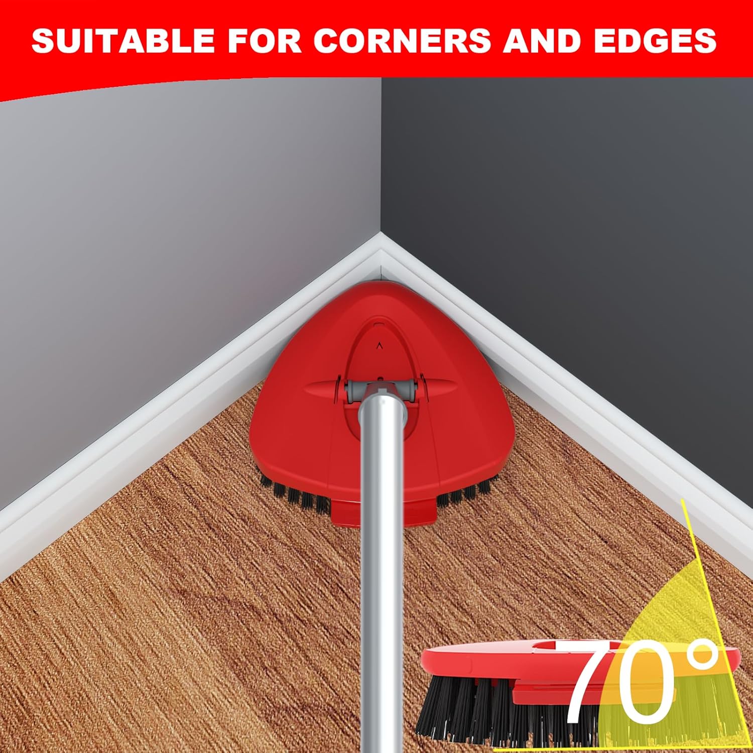 Premium Scrub Brush Replacement Head for O Cedar EasyWring 1 Tank Mop