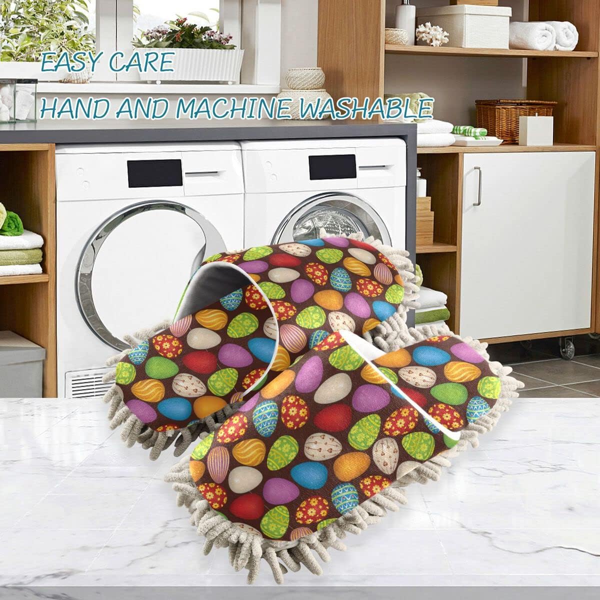 Easter Mop Slipper for Floor Cleaning