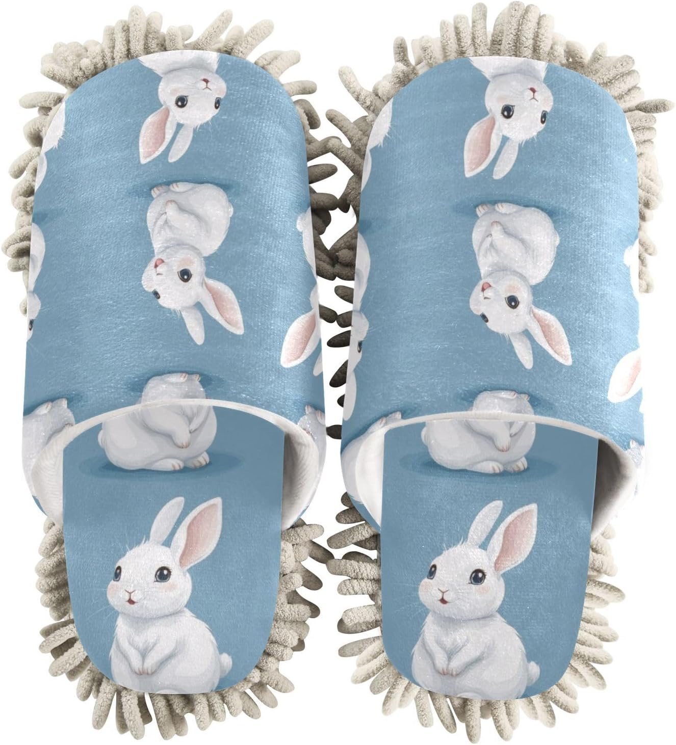 Microfiber Rabbit Slippers for MenWomen
