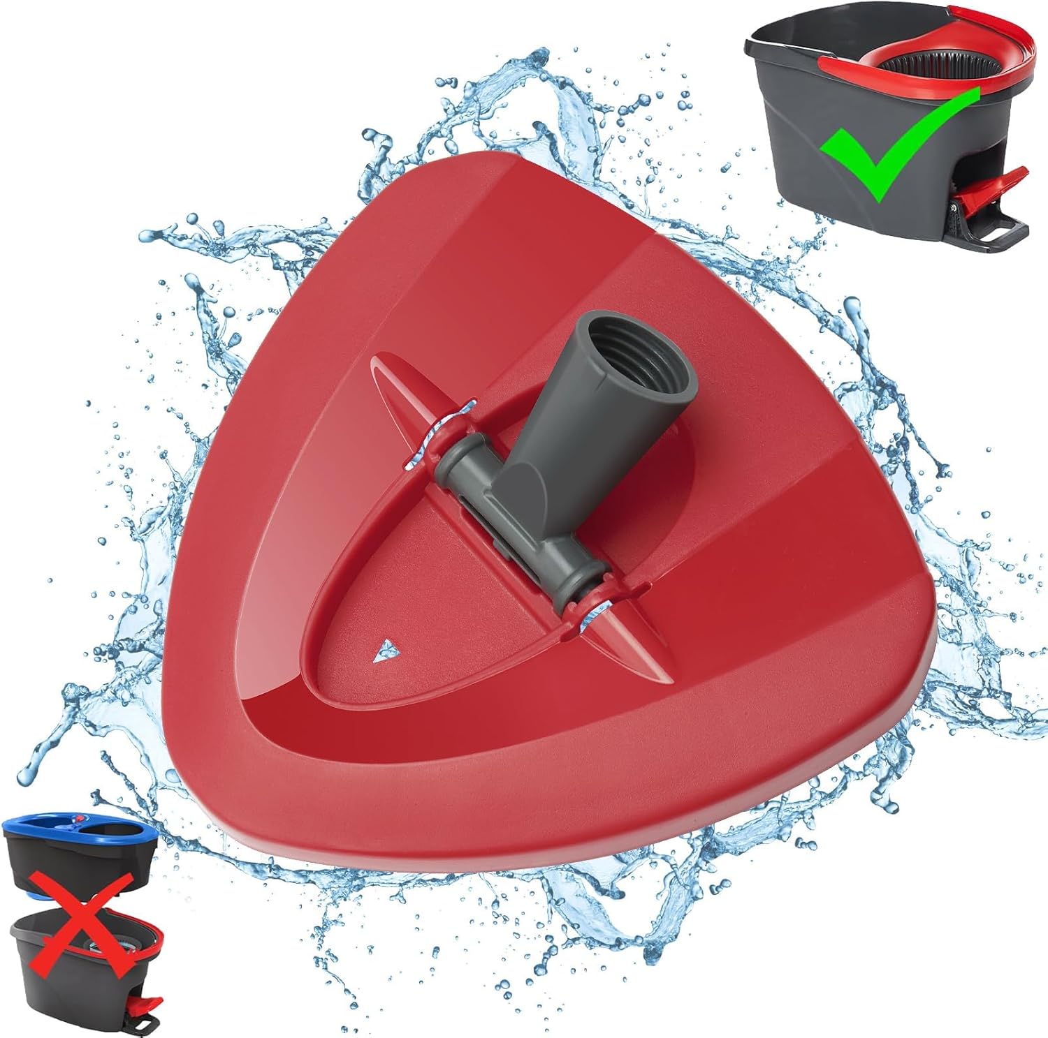 Spin Mop Replacement Head Base O-Cedar EasyWring 1 Tank System Compatible