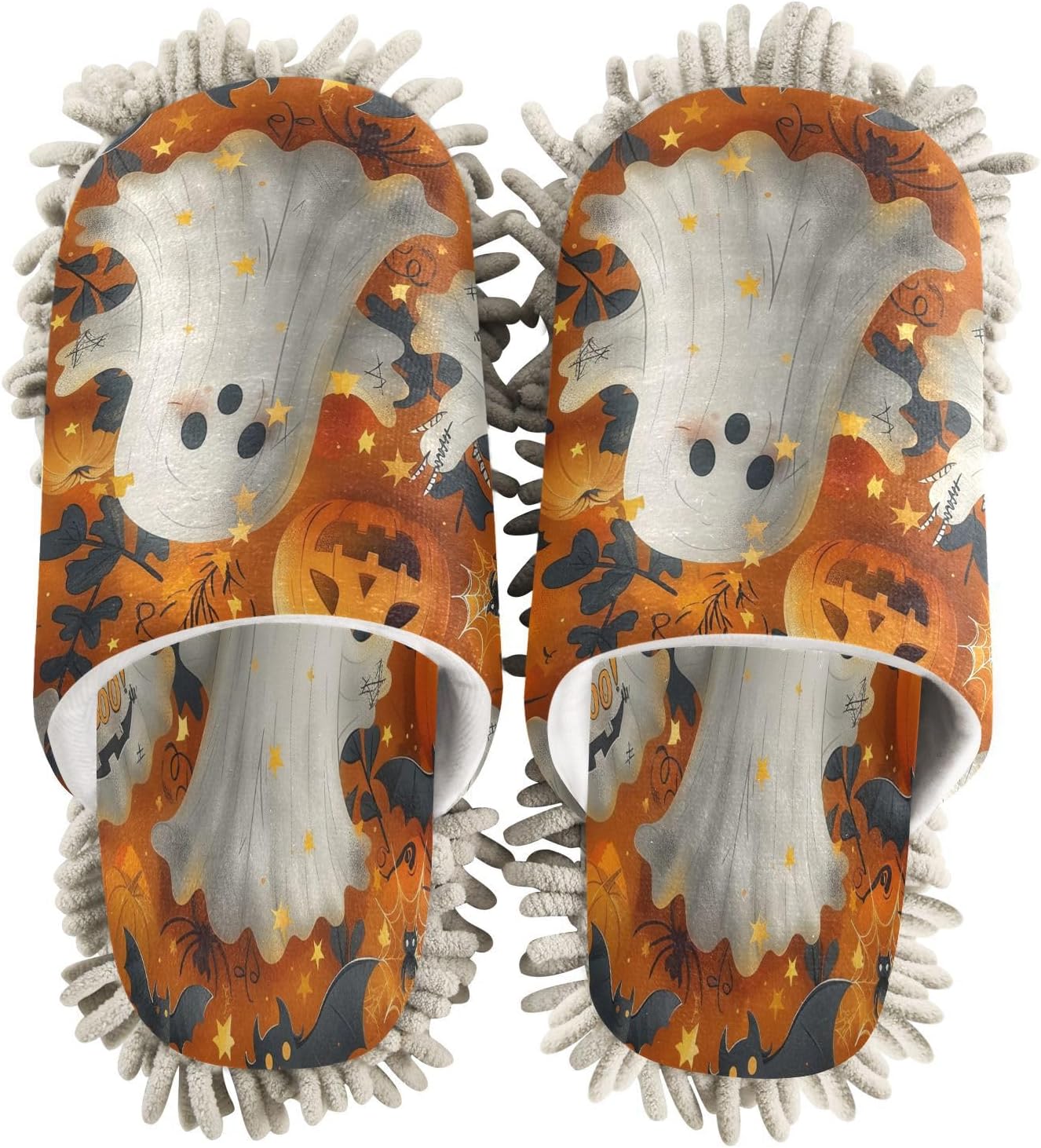 Halloween Cute Spectre Kitchen Cleaning Slippers