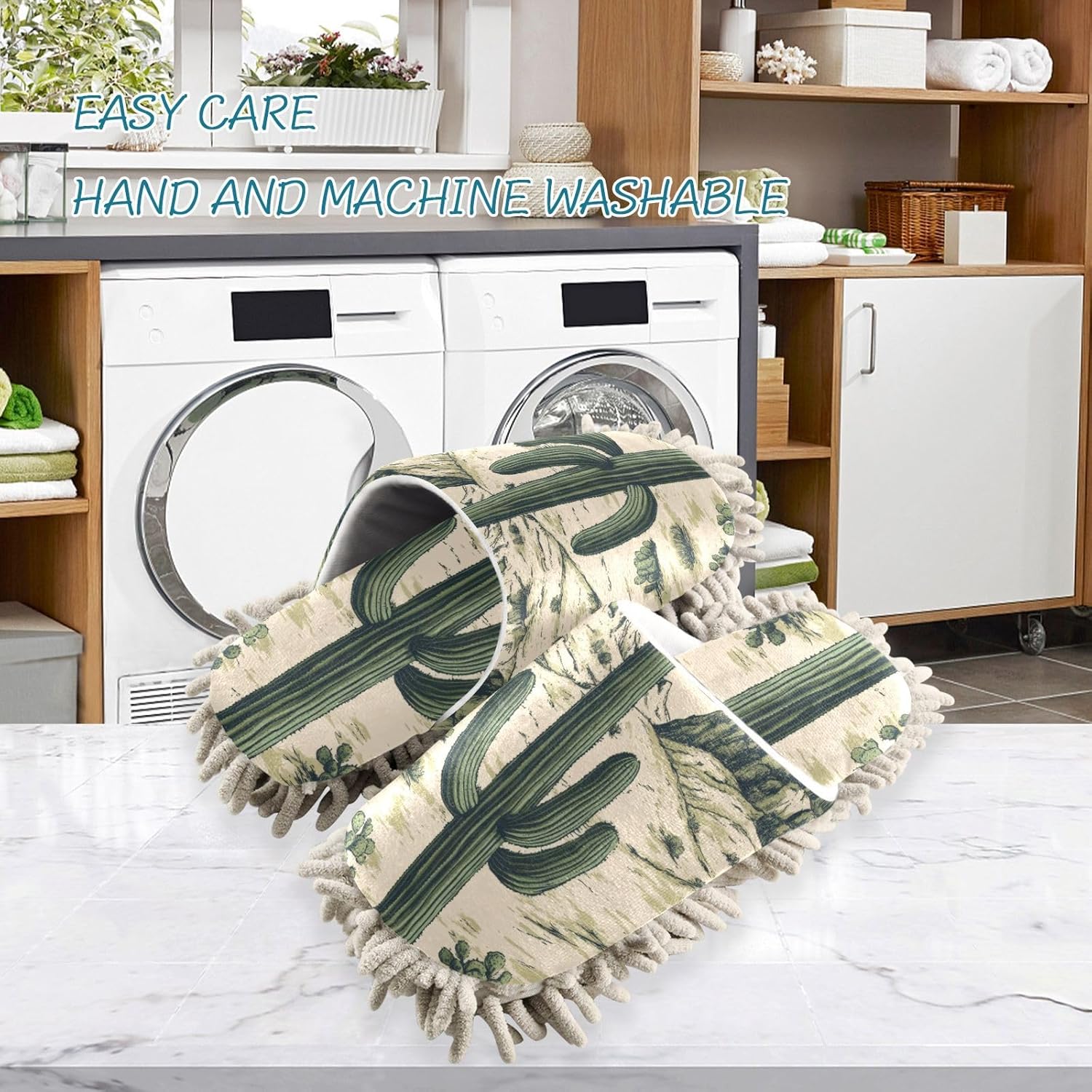 Ergonomic Washable Mop Slipper for MenWomen