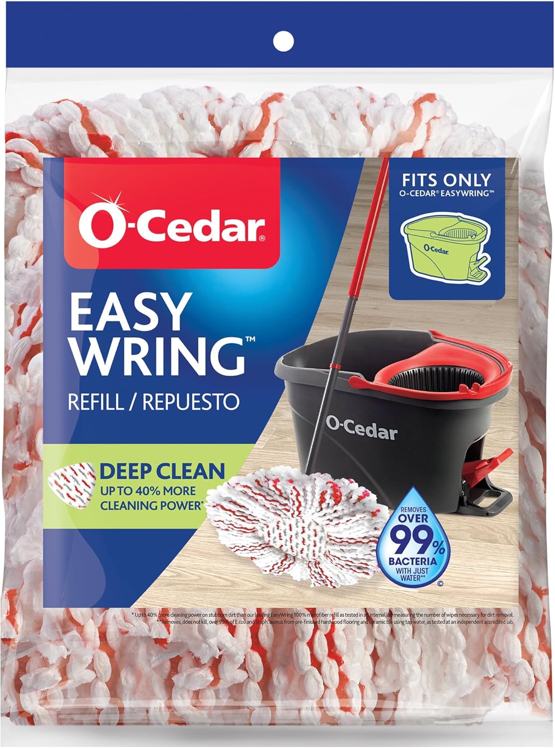 O-Cedar Pro-Grade EasyWring Deep Clean Refill 1-Pack