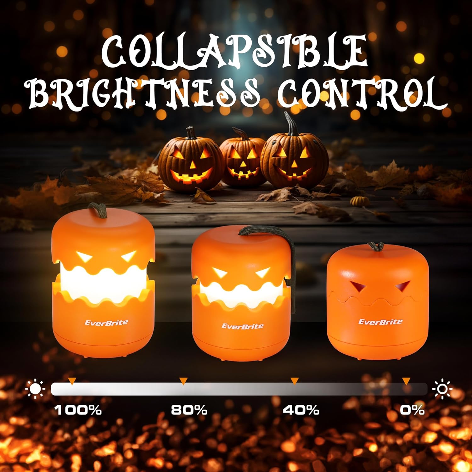 EverBrite Halloween Lantern Headlamp Set