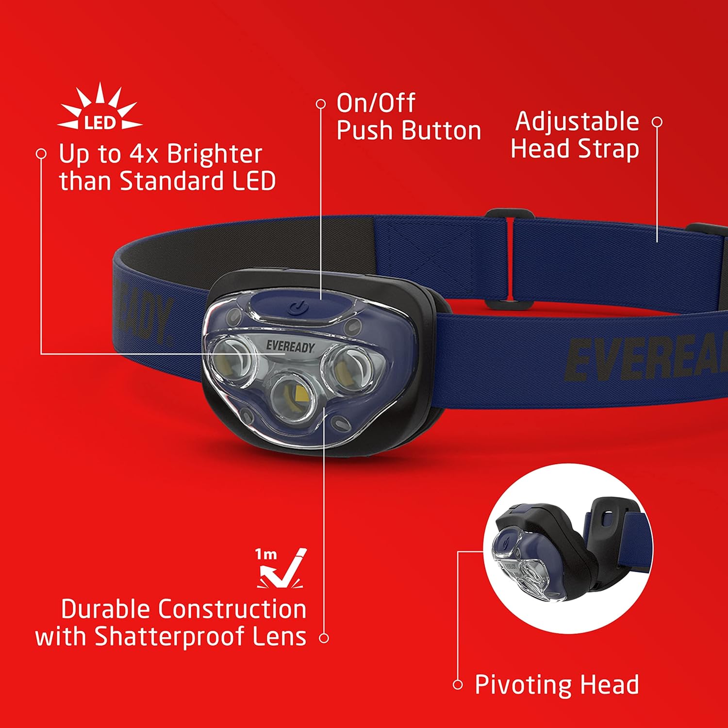 Secure Lighting Pair for Hiking Camping