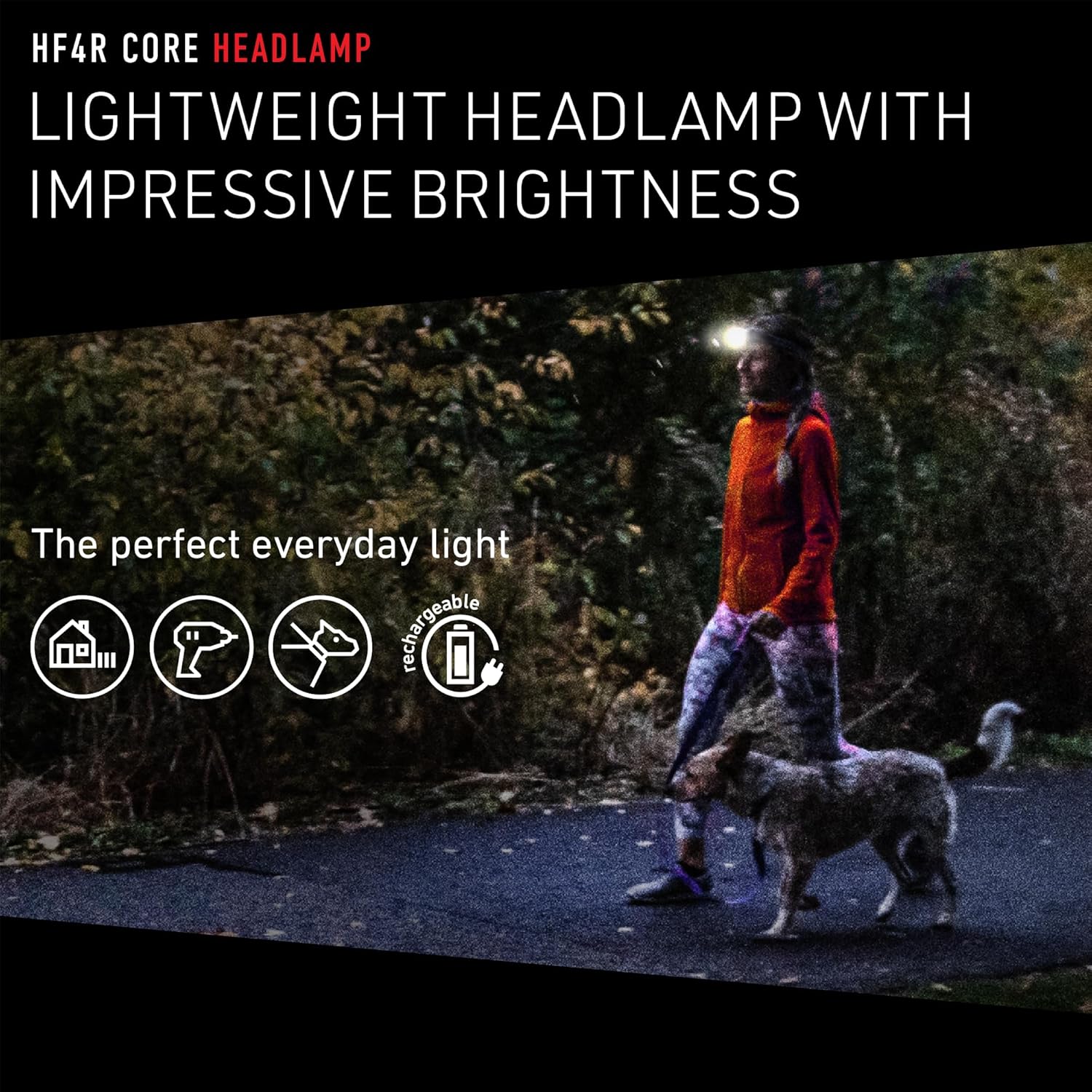 HF4R Rechargeable Hands-Free Headlamp