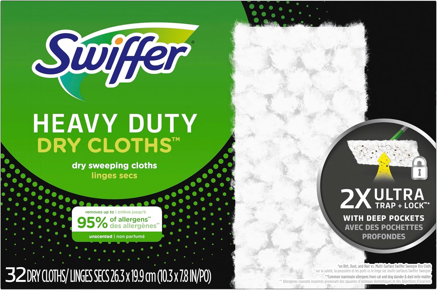 Swiffer Sweeper Heavy Duty Dry Multi-Surface Cloth