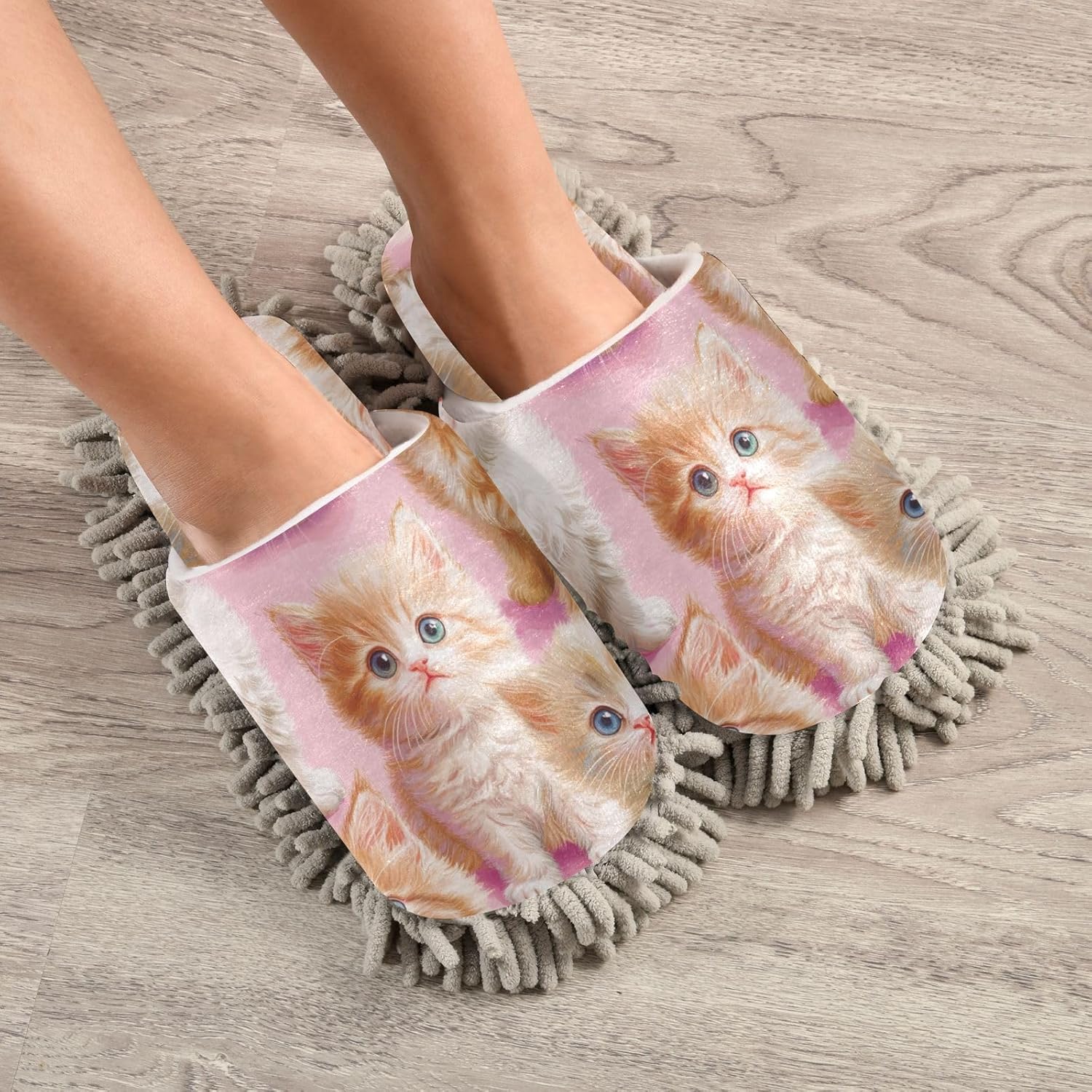 Flildon Microfiber Mop Slipper for Households