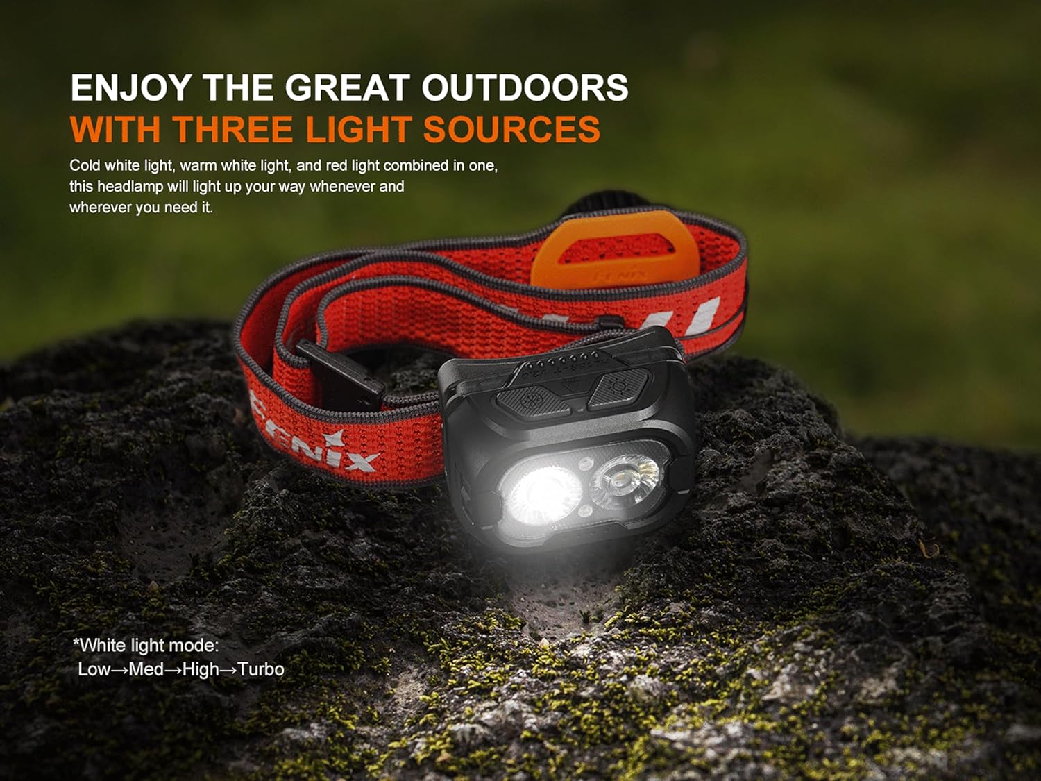 Fenix H18R-T V20 Max 800 Lumens