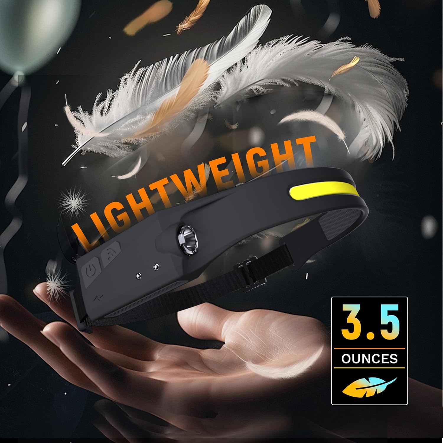 flash bright Power-Boost E-GUK Headlamp 3-Piece Set