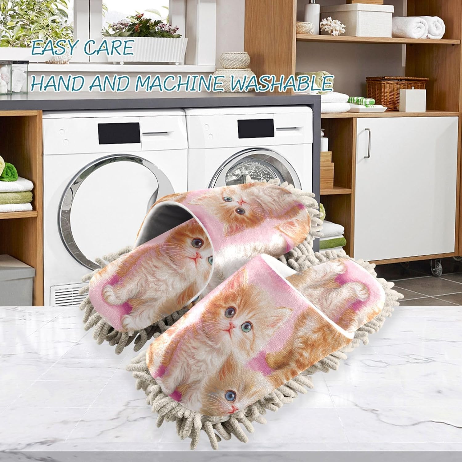 Flildon Microfiber Mop Slipper for Households
