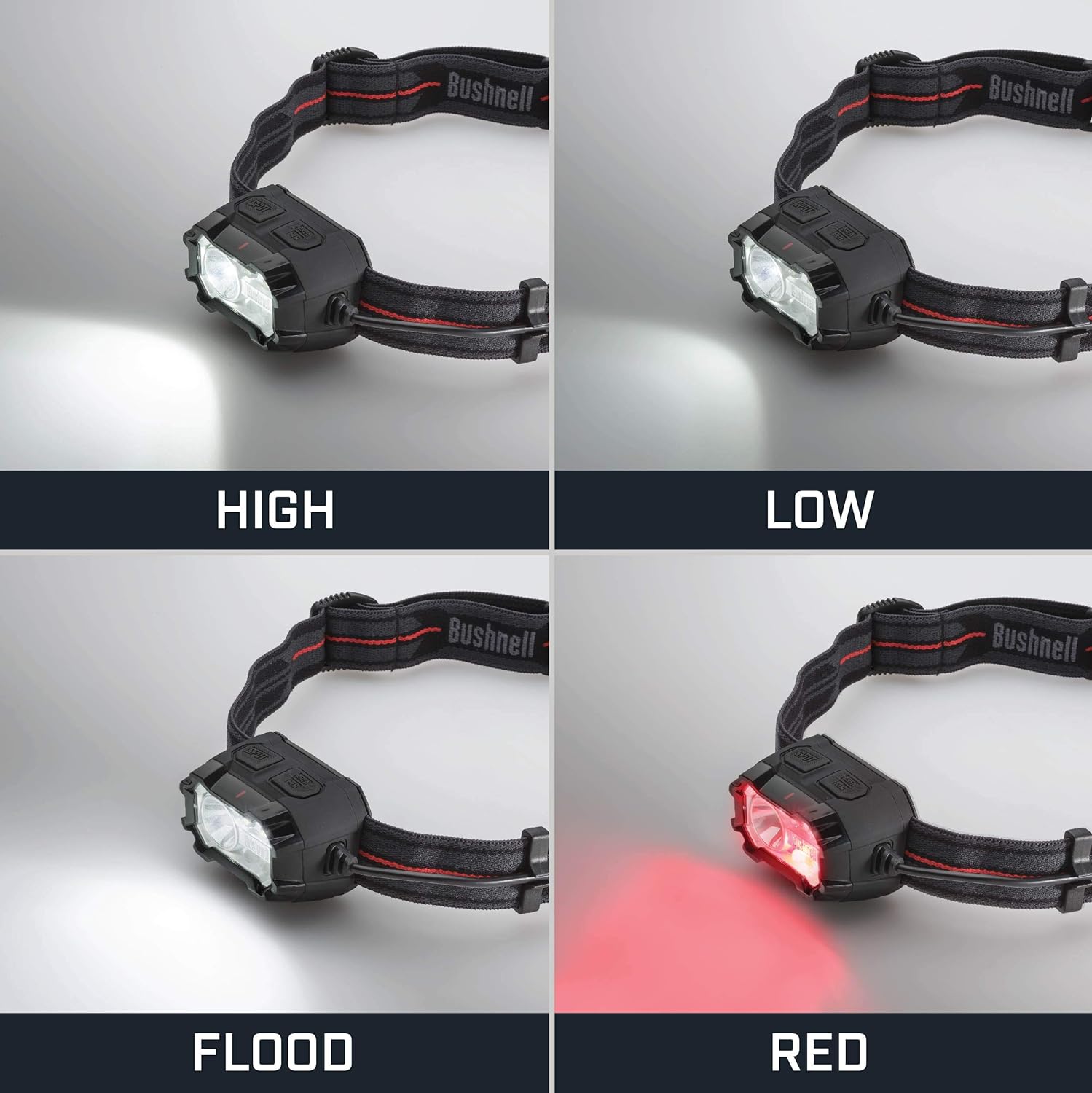 400 Lumen Multi-Color Rechargeable Headlamp