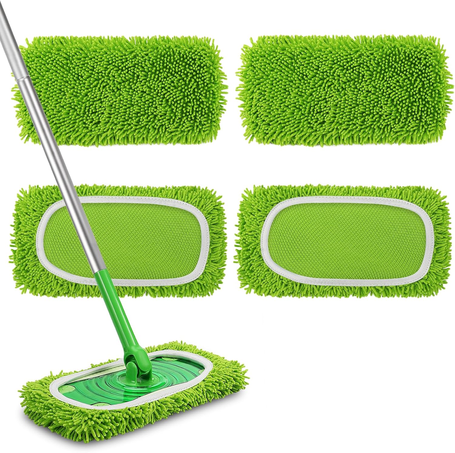 Reusable Microfiber Mop Pads for Swiffer