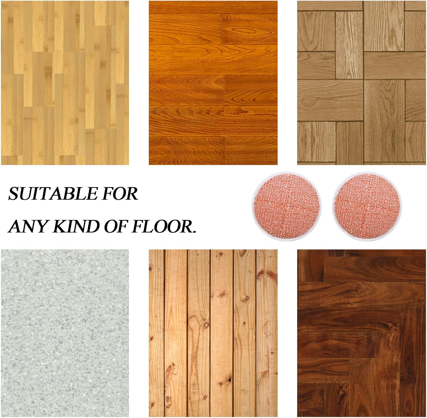 Reliable Heavy Scrub Pads for Bissell Spinwave Mops