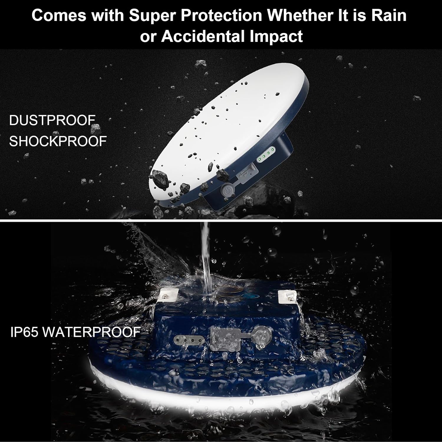 16500mAh 3000LM 6000K Rechargeable LED Camping Lantern Waterproof Durable for Emergency Use