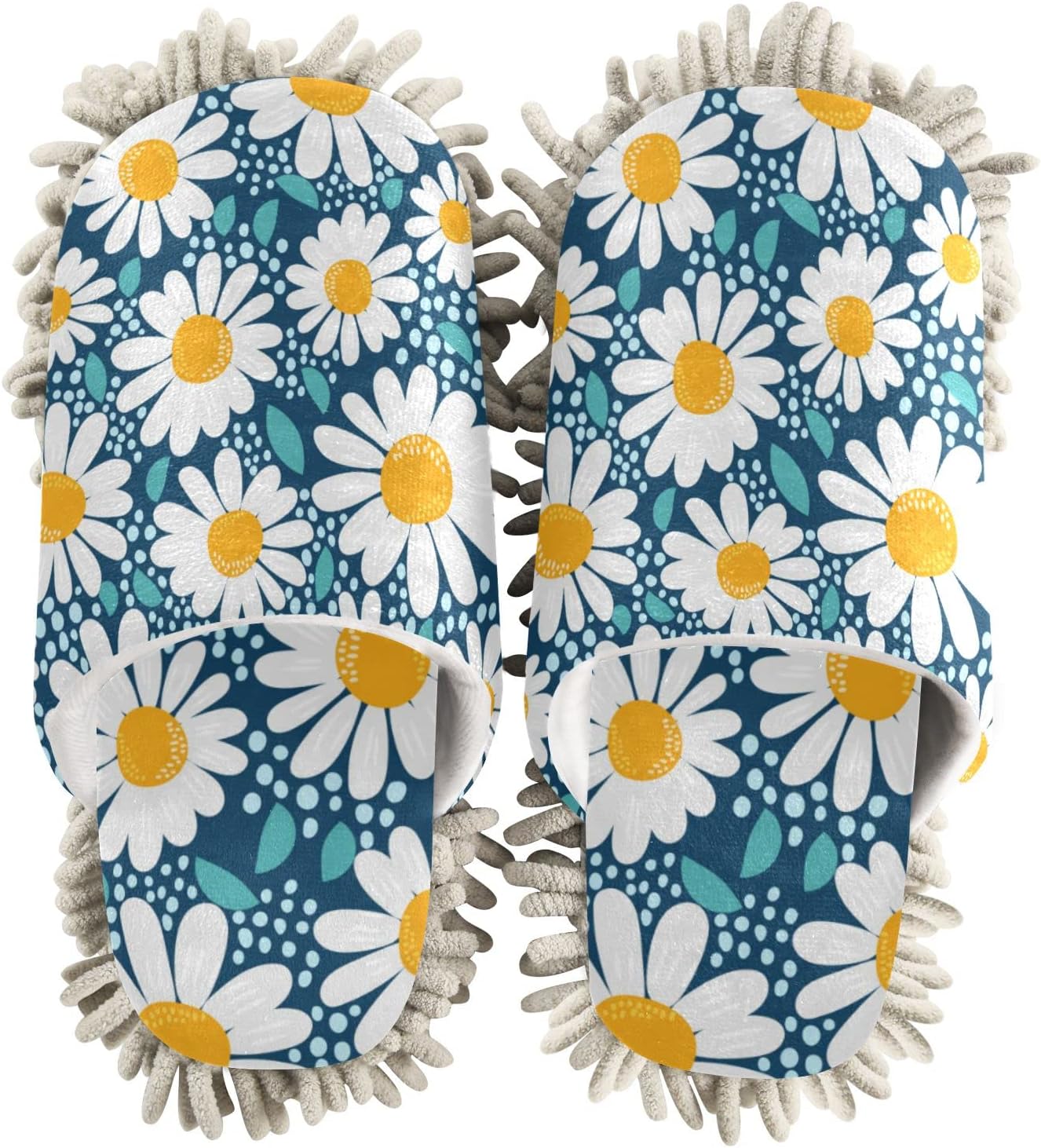 Kigai Microfiber Slippers - Soft Washable Floor Mops for MenWomen