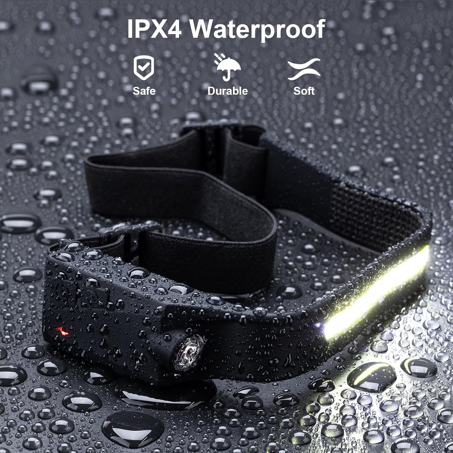 Ewenele Rechargeable LED Headlamp 6 Pack