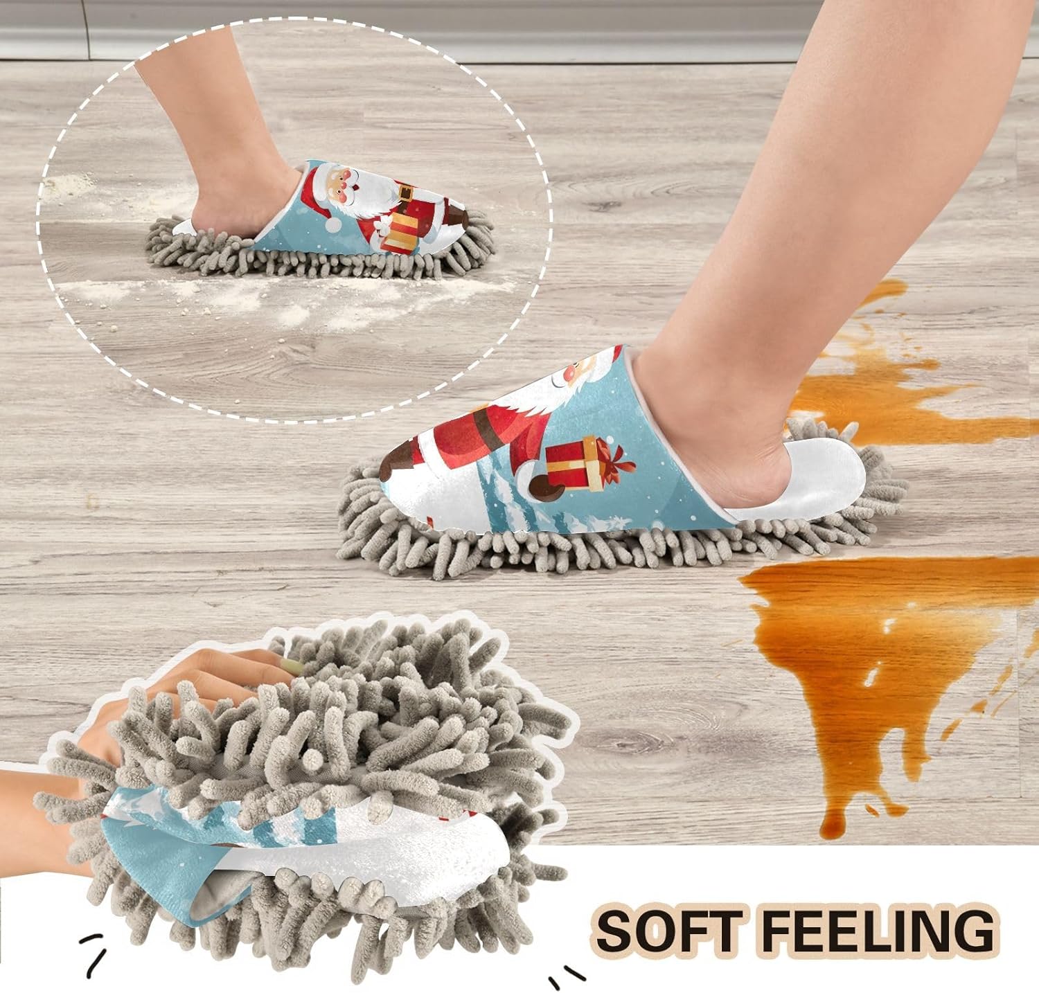 Cozy Replacement Mop Slippers