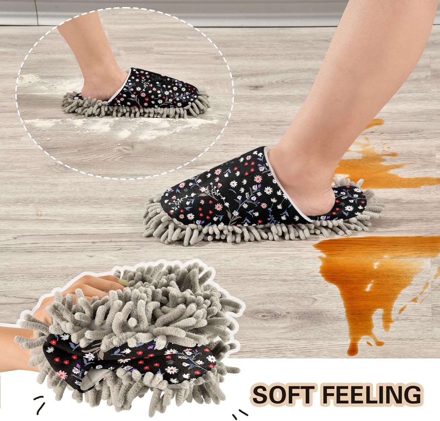 Kigai Microfiber Slippers Durable Comfortable