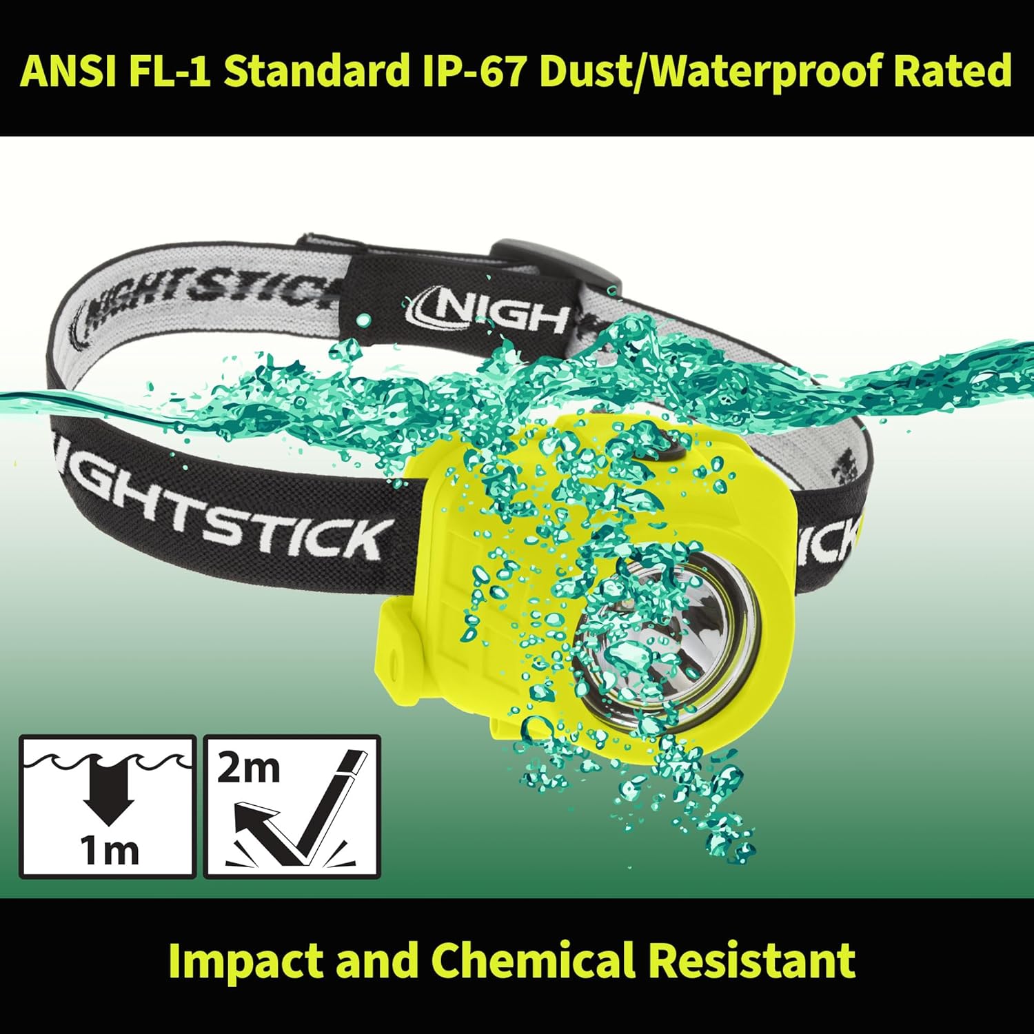 Nightstick XPP-5452G Intrinsically Safe Dual-Function Headlamp