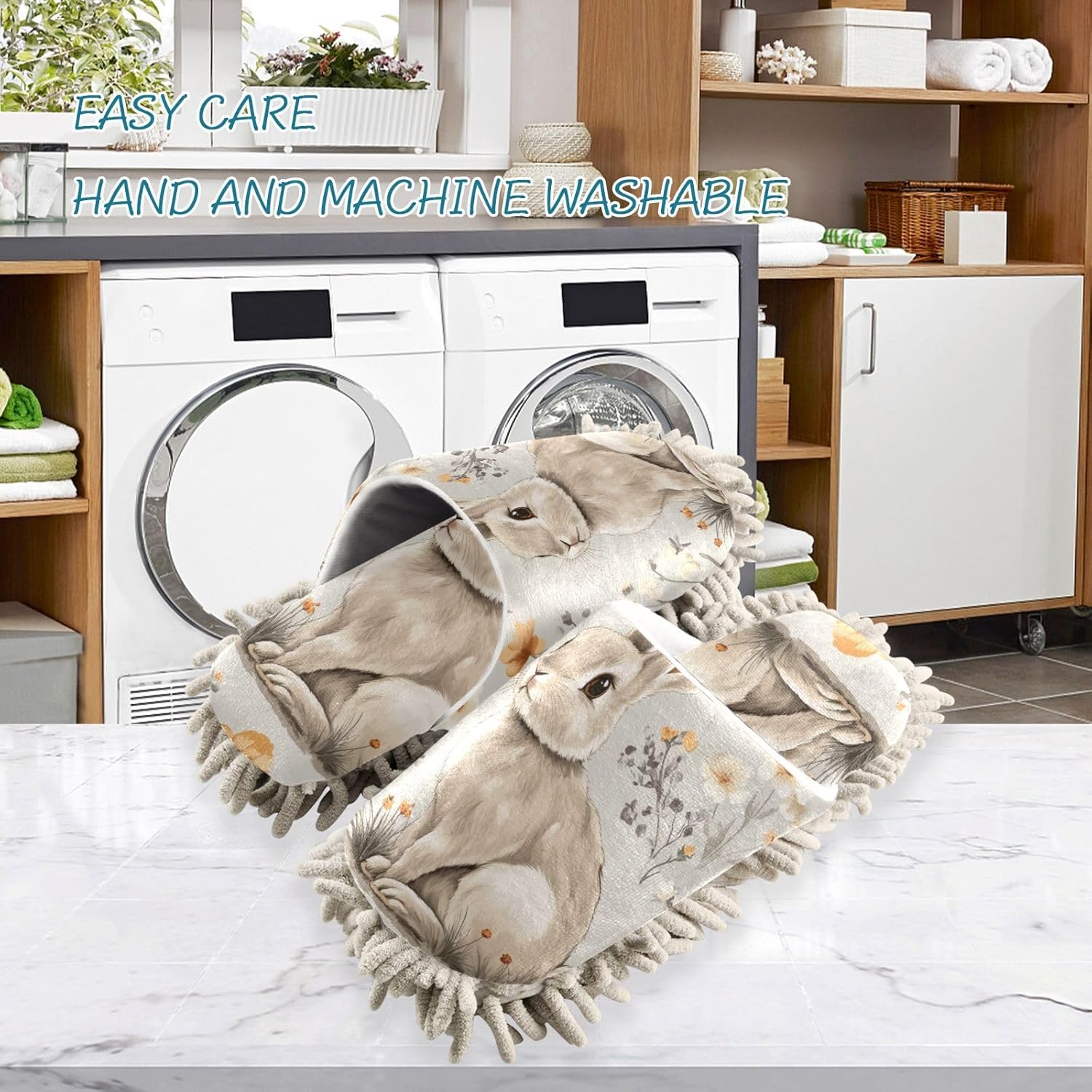 Microfiber Cleaning Slippers