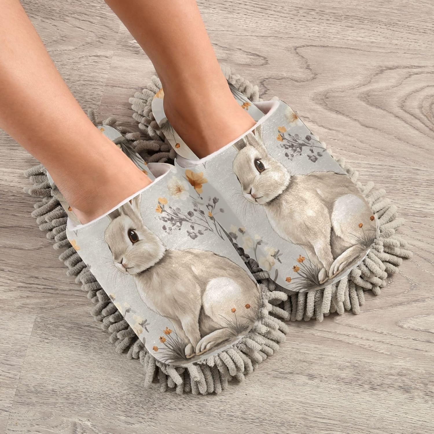 Microfiber Cleaning Slippers