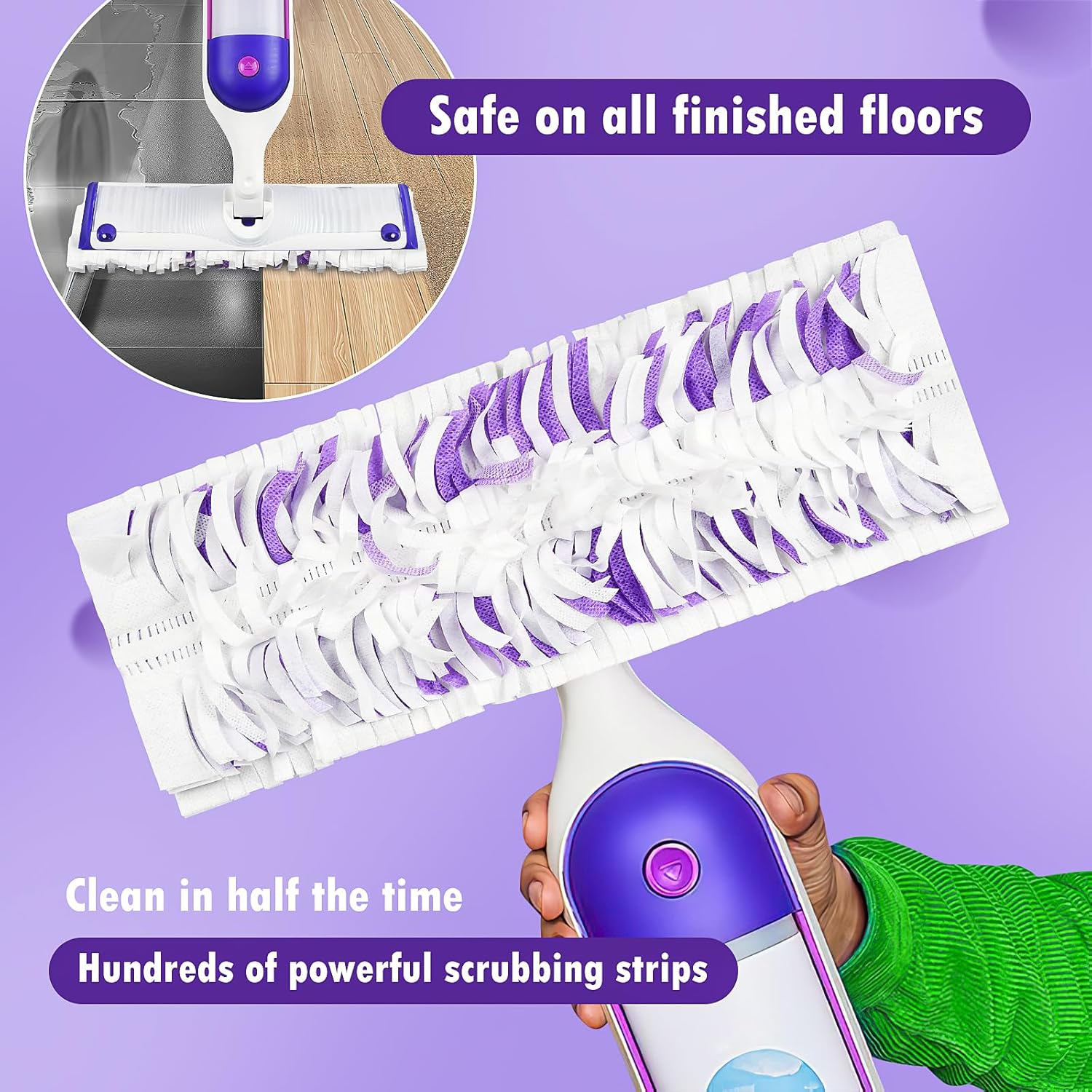 18 Count Pure Realm Swiffer PowerMop Replacement Pads