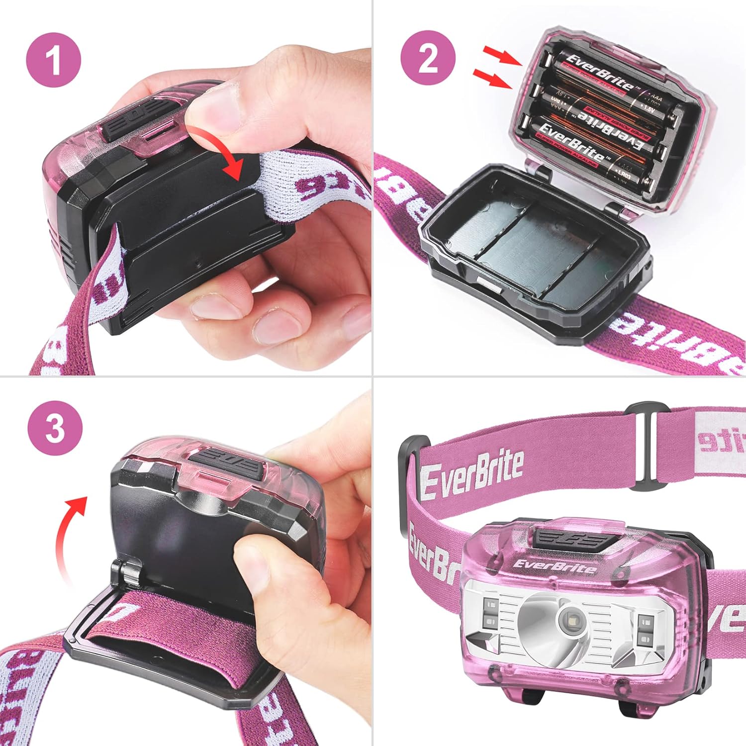 2-in-1 Mini Lantern Headlamp Set