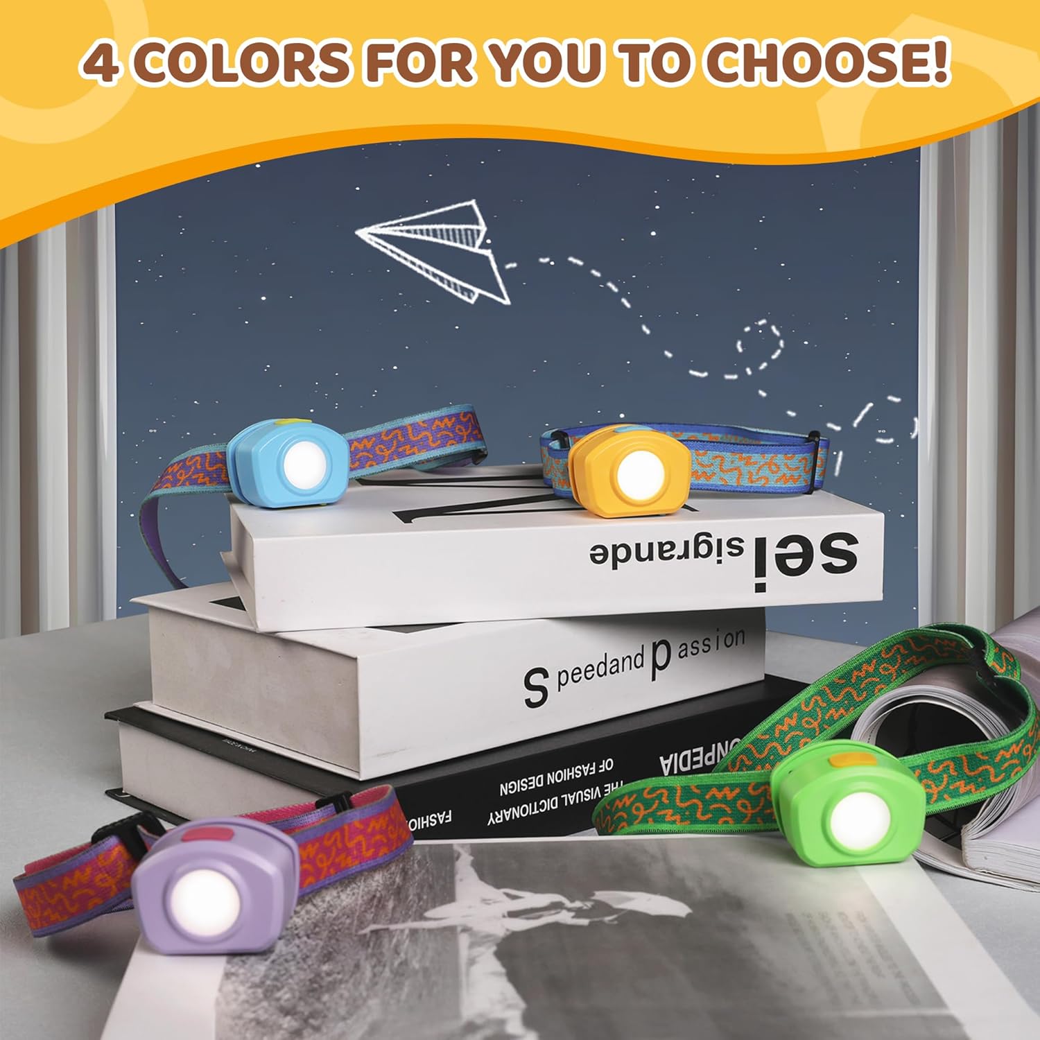 EverBrite 350 Lumens Rechargeable Headlamp and Kids Headlamp